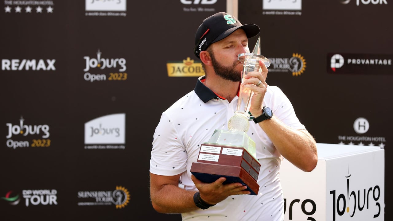 Dean Burmester feiert einen Heimsieg in Südafrika. (Foto: Getty) Dean Burmester feiert einen Heimsieg in Südafrika. (Foto: Getty)