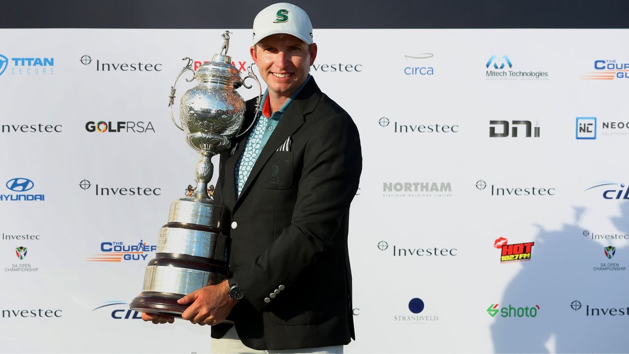 Dean Burmester feiert auf der DP World Tour seinen zweiten Heimsieg in Folge. (Foto: Getty)