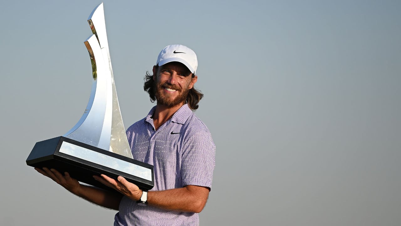 Tommy Fleetwood holt sich mit dem Sieg beim Dubai Invitational 2024 seinen siebten Titel auf der DP World Tour. (Foto: Getty) Tommy Fleetwood holt sich mit dem Sieg beim Dubai Invitational 2024 seinen siebten Titel auf der DP World Tour. (Foto: Getty)