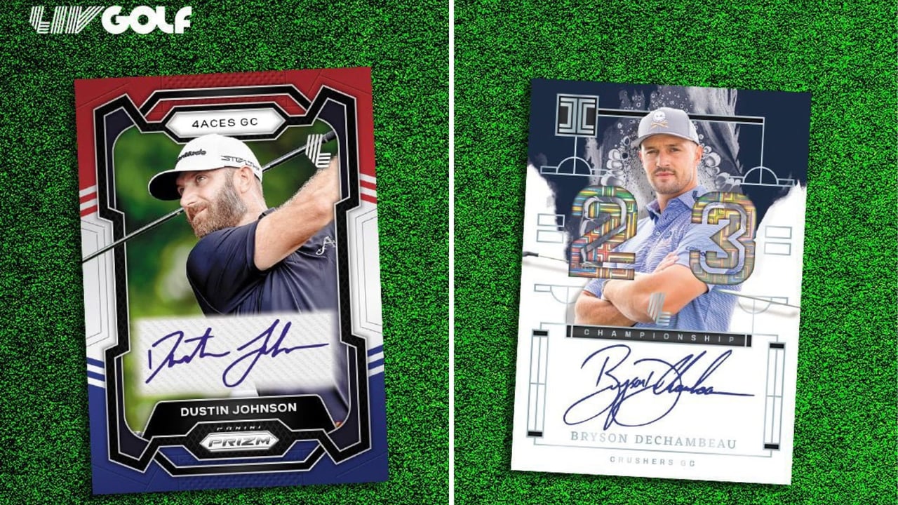 LIV Golf bringt zusammen mit Panini Golf-Sammelkarten auf den Markt (Quelle: X @livgolf_league) LIV Golf bringt zusammen mit Panini Golf-Sammelkarten auf den Markt (Quelle: X @livgolf_league)