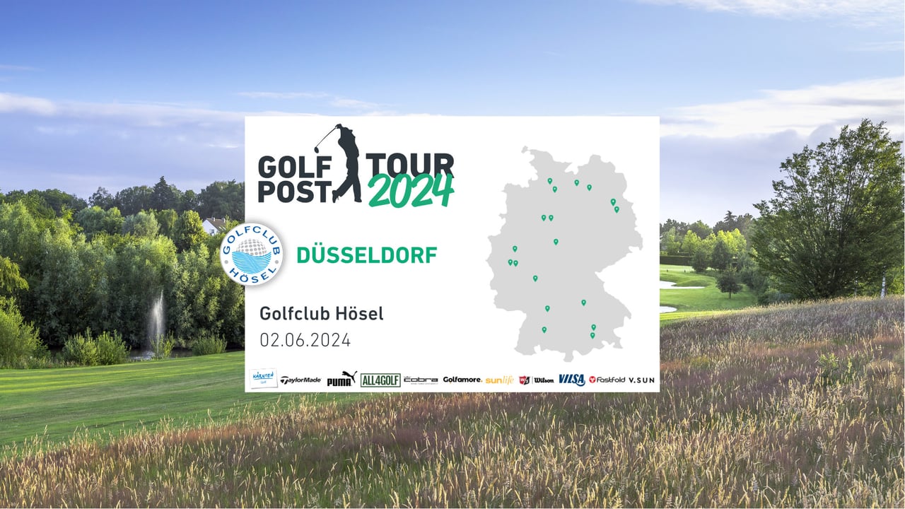 Die Golf Post Tour 2024 kehrt zurück in den Golfclub Hösel. (Quelle: Golf Post) Die Golf Post Tour 2024 kehrt zurück in den Golfclub Hösel. (Quelle: Golf Post)