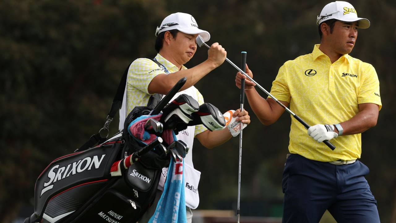Der Blick ins Bag von PGA-Tour-Sieger Hideki Matsuyama 2024. (Foto: Getty) Der Blick ins Bag von PGA-Tour-Sieger Hideki Matsuyama 2024. (Foto: Getty)