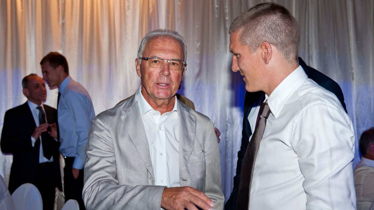 Franz Beckenbauer und Bastian Schweinsteiger beim KaiserCup in Bad Griesbach. (Foto: Quellness & Golf Resort Bad Griesbach) Franz Beckenbauer und Bastian Schweinsteiger beim KaiserCup in Bad Griesbach. (Foto: Quellness & Golf Resort Bad Griesbach)