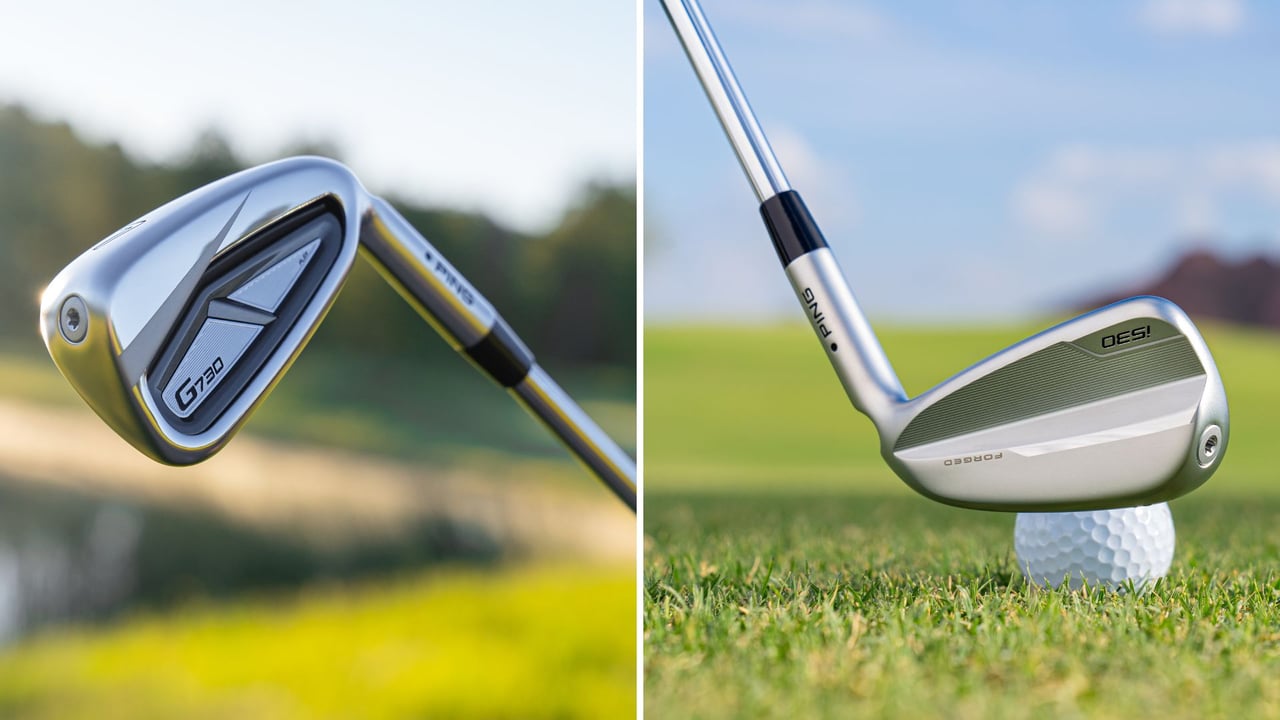 Die neuen Game Improvement und Distance Eisen von Ping in der Saison 2024. (Foto: Ping) Die neuen Game Improvement und Distance Eisen von Ping in der Saison 2024. (Foto: Ping)