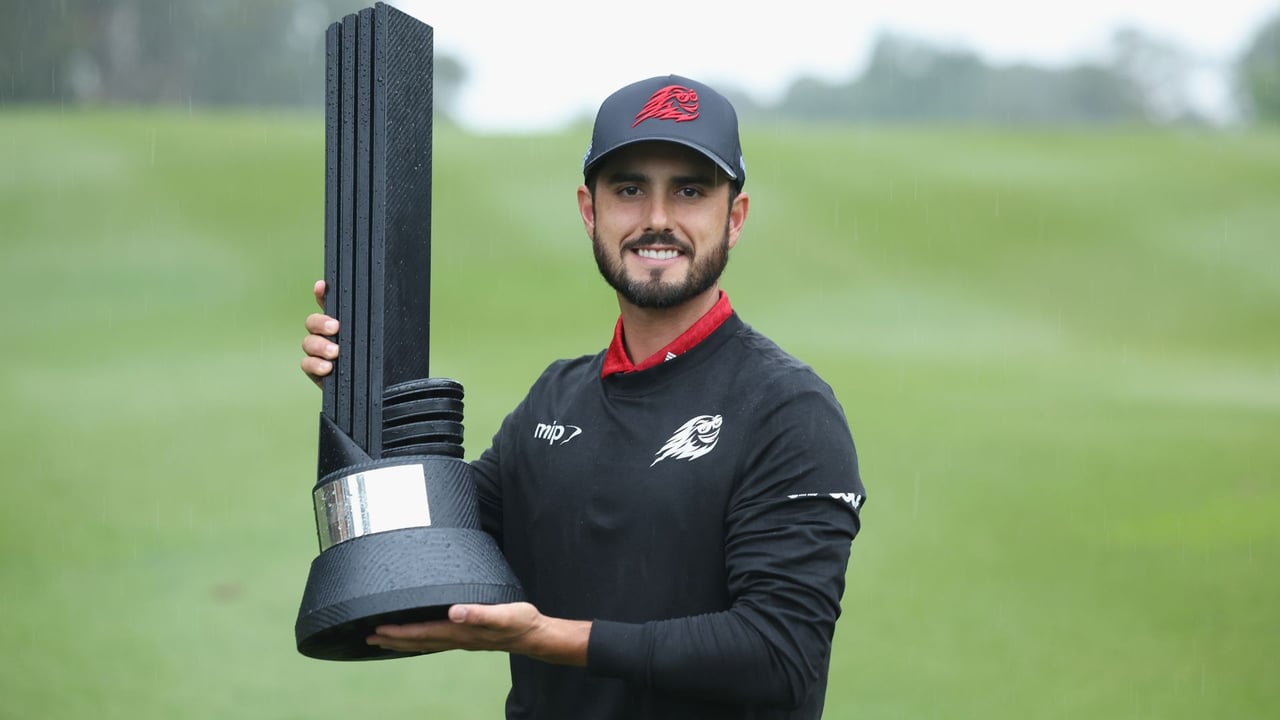 Abraham Ancer musst seinen ersten LIV-Golf Sieg im Playoff erkämpfen. (Foto: Getty) Abraham Ancer musst seinen ersten LIV-Golf Sieg im Playoff erkämpfen. (Foto: Getty)
