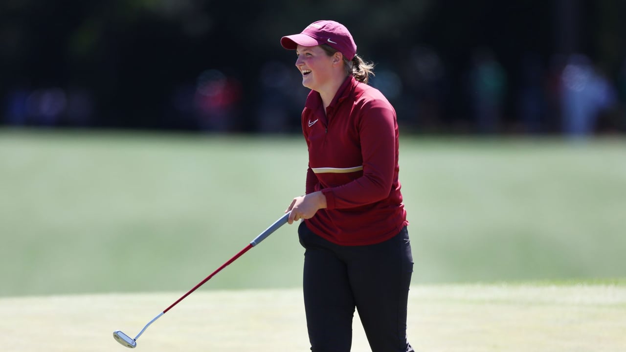 Siegerin der ANWA: Die Engländerin Lottie Woad. (Foto: Getty) Siegerin der ANWA: Die Engländerin Lottie Woad. (Foto: Getty)