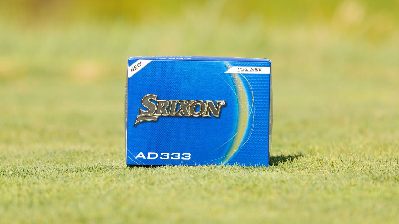 Der neue Srixon AD333 2-Piece-Golfball 2024. (Foto: Srixon) Der neue Srixon AD333 2-Piece-Golfball 2024. (Foto: Srixon)