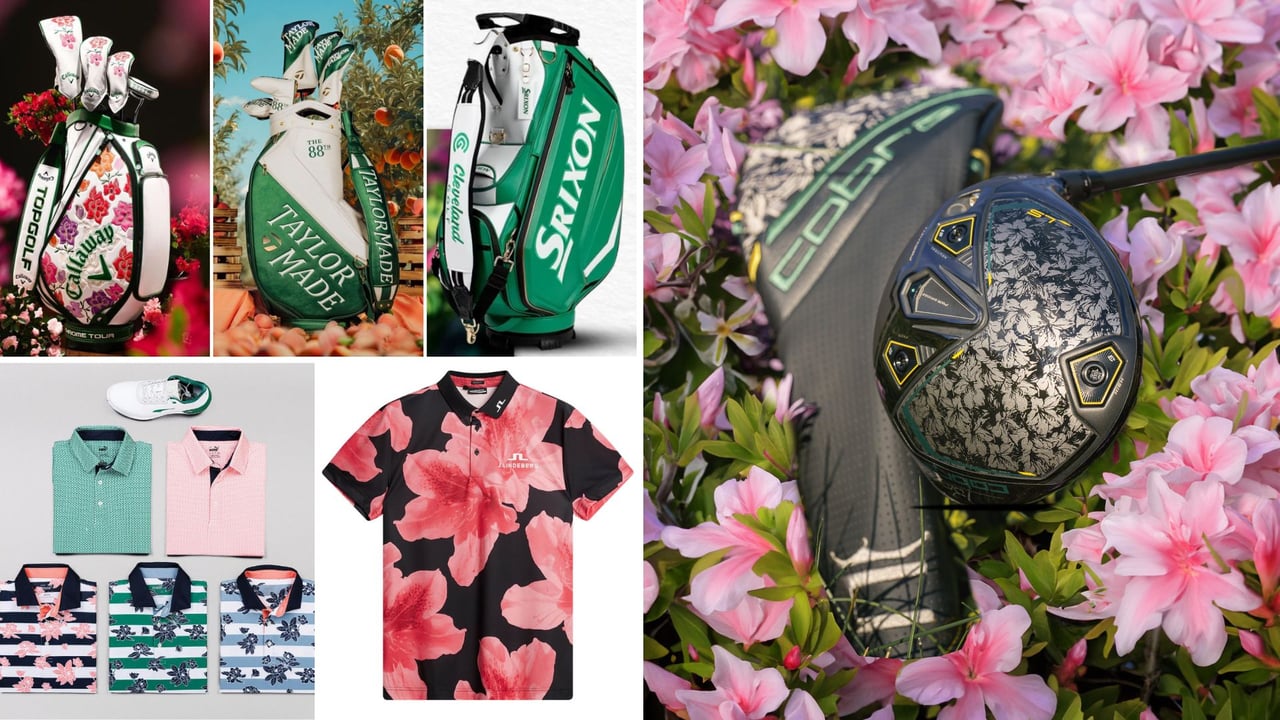 Die Special Editions passend zum US Masters 2024. (Foto: Cobra Golf, Callaway, TaylorMade, Srixon, J. Lindeberg, Puma Golf) Die Special Editions passend zum US Masters 2024. (Foto: Cobra Golf, Callaway, TaylorMade, Srixon, J. Lindeberg, Puma Golf)