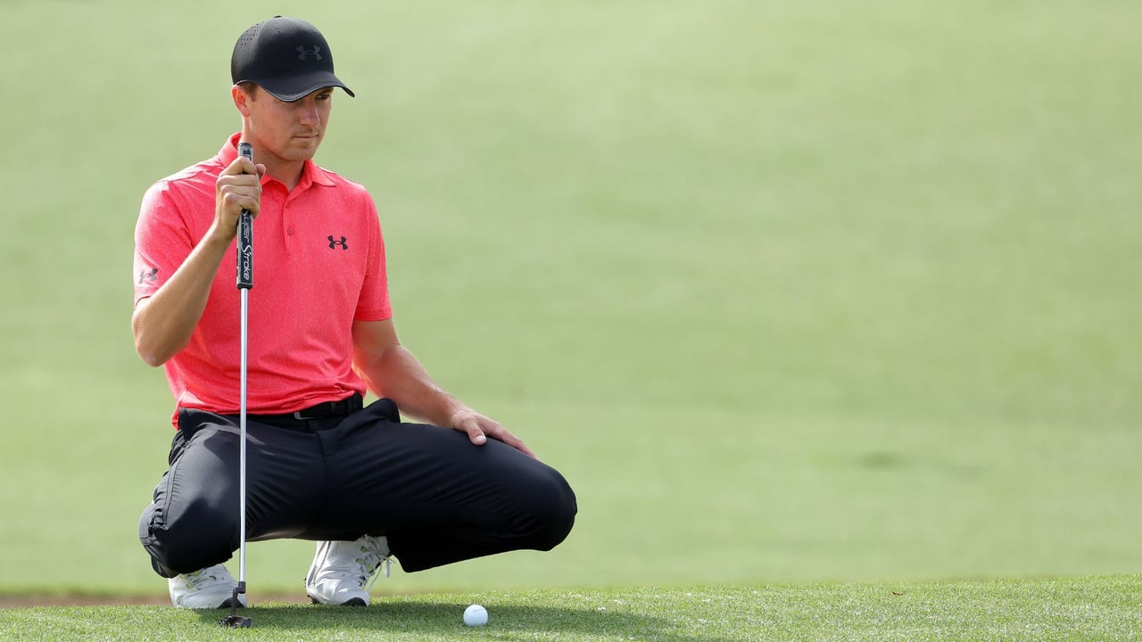 Jordan Spieth verzweifelt in Runde 1 beim US Masters 2024. (Foto: Getty) Jordan Spieth verzweifelt in Runde 1 beim US Masters 2024. (Foto: Getty)