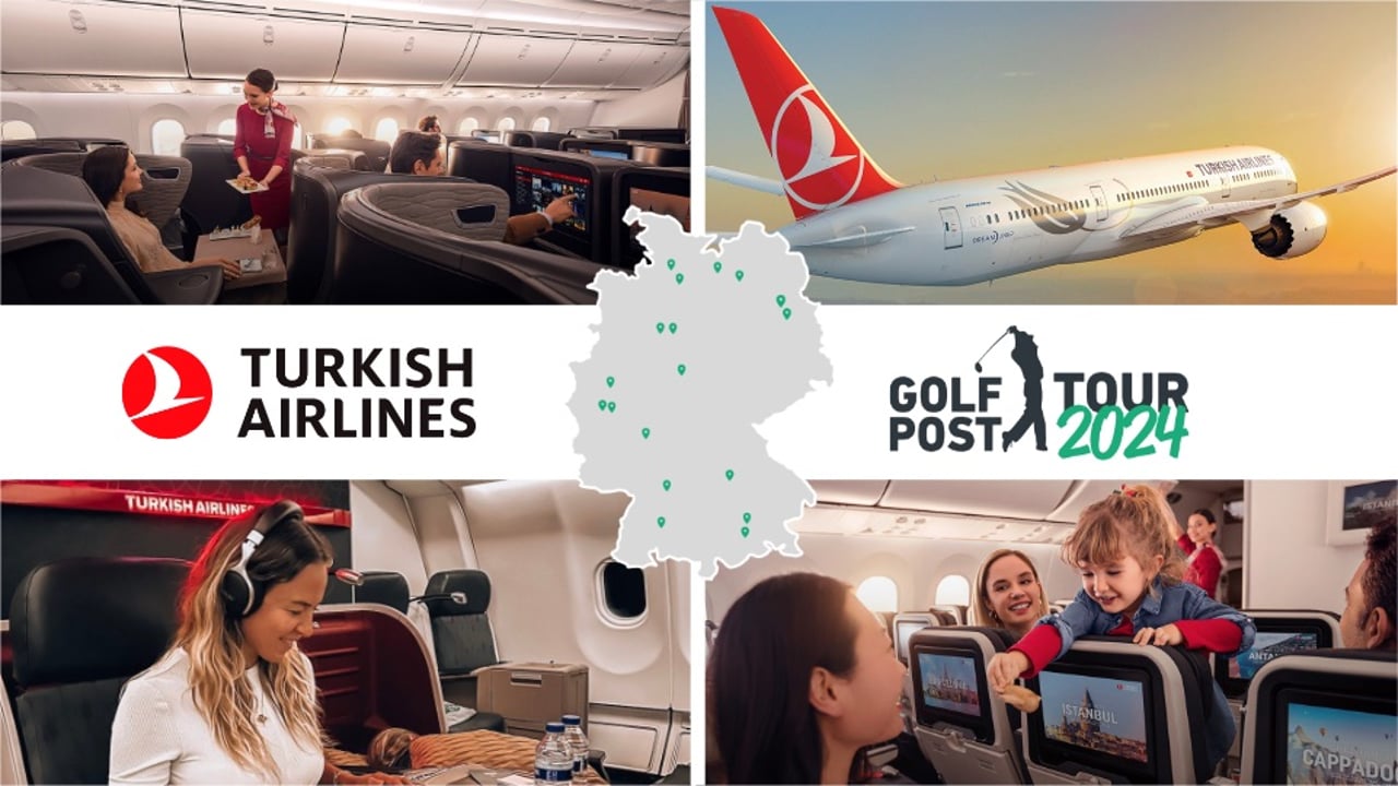 Über den Wolken mit Turkish Airlines. (Foto: Golf Post) Über den Wolken mit Turkish Airlines. (Foto: Golf Post)
