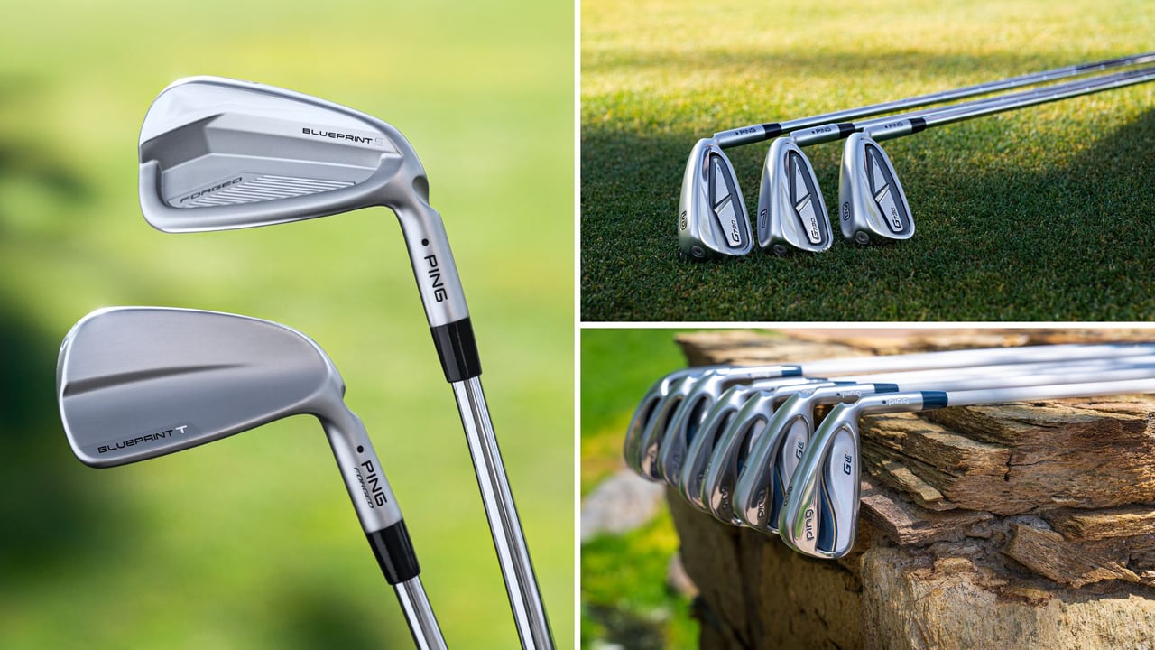 Die Eisen-Modelle von Ping im Überblick. (Foto: Ping) Die Eisen-Modelle von Ping im Überblick. (Foto: Ping)