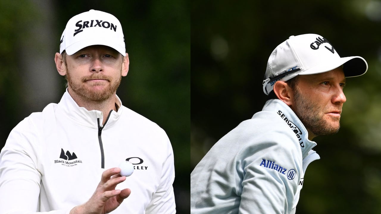 Sebastian Söderberg und Maximilian Kieffer auf der DP World Tour. (Fotos: Getty) Sebastian Söderberg und Maximilian Kieffer auf der DP World Tour. (Fotos: Getty)