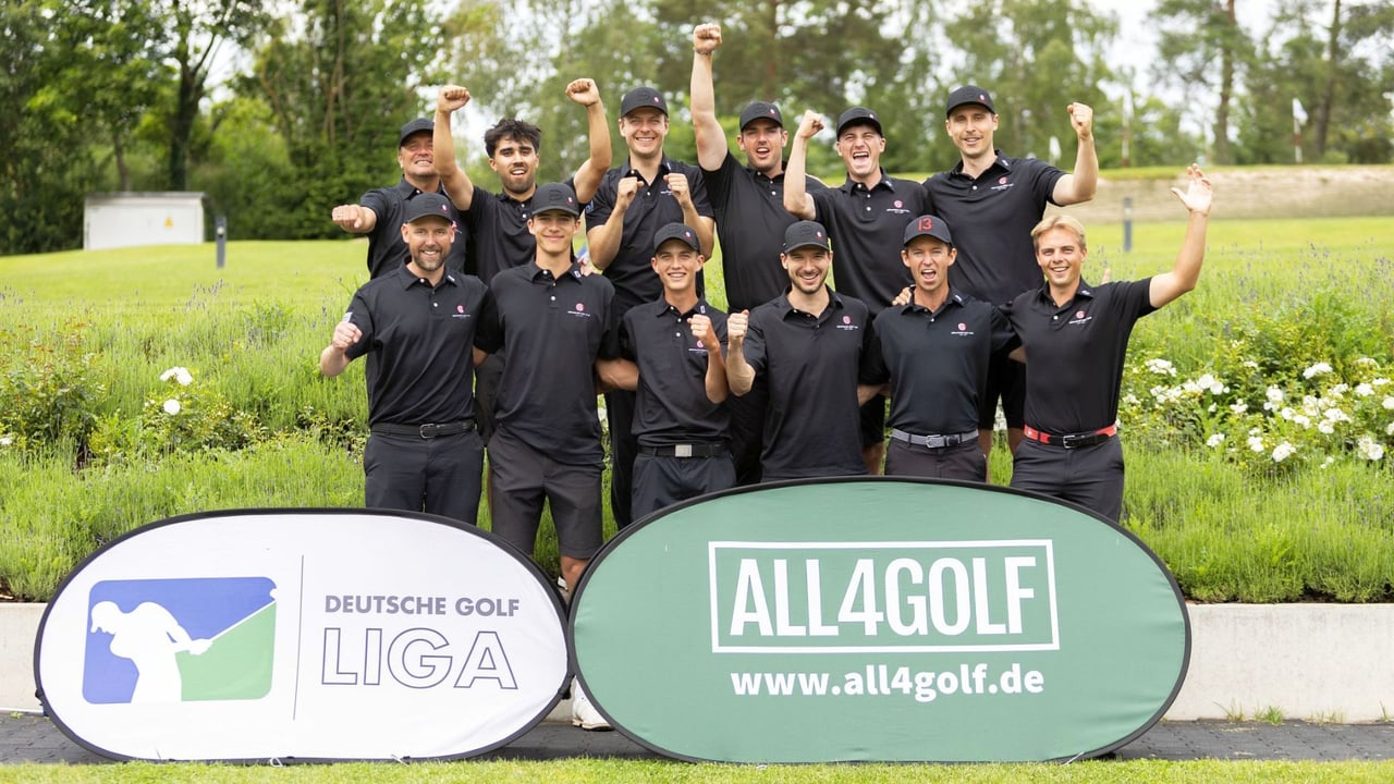 Die Herren aus dem Münchener GC machen das Rennen um die Final-Four- Tickets mit ihrem Sieg in Stuttgart so richtig spannend. (Foto: DGV/Lettenbichler) Die Herren aus dem Münchener GC machen das Rennen um die Final-Four- Tickets mit ihrem Sieg in Stuttgart so richtig spannend. (Foto: DGV/Lettenbichler)
