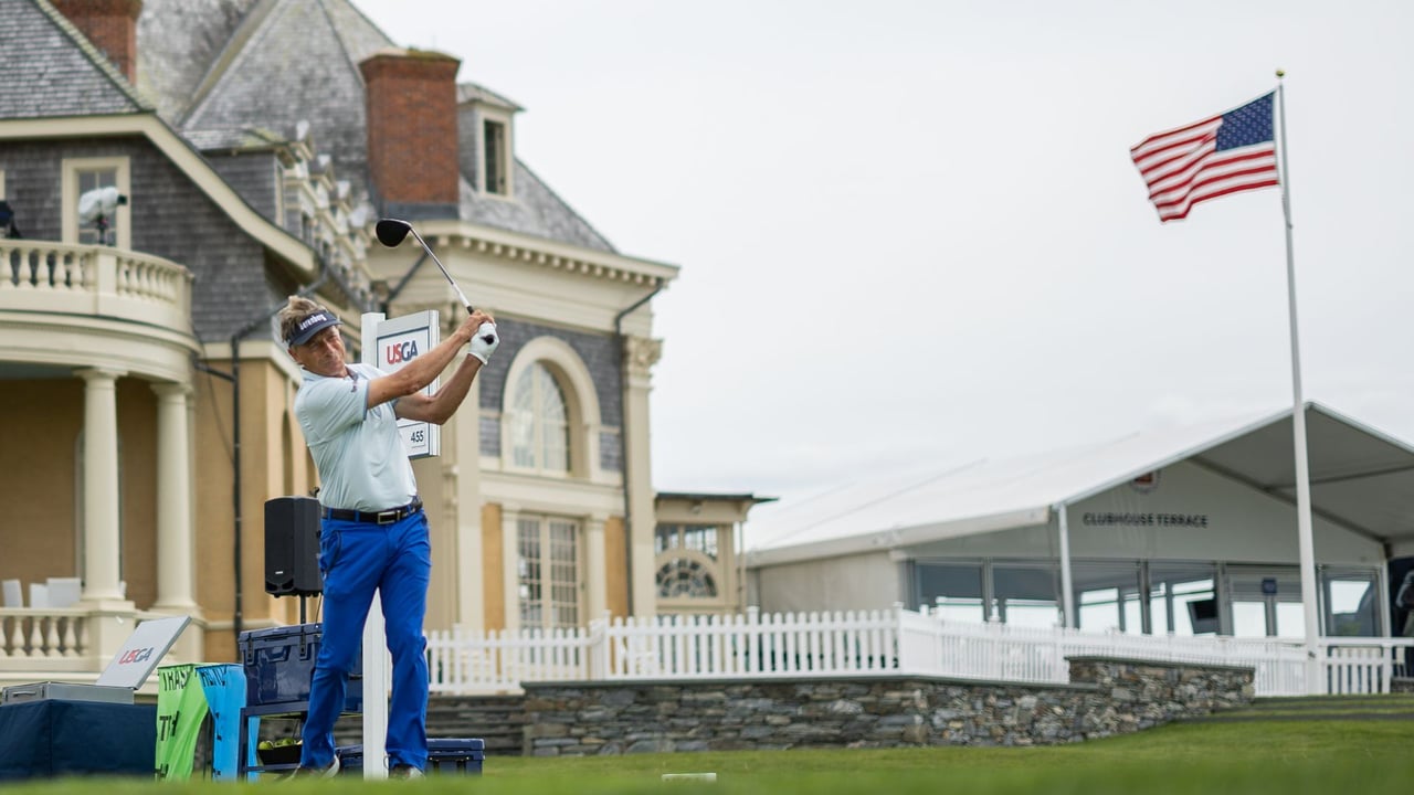 Bernhard Langer bei der US Senior Open 2024. (Foto: Getty) Bernhard Langer bei der US Senior Open 2024. (Foto: Getty)