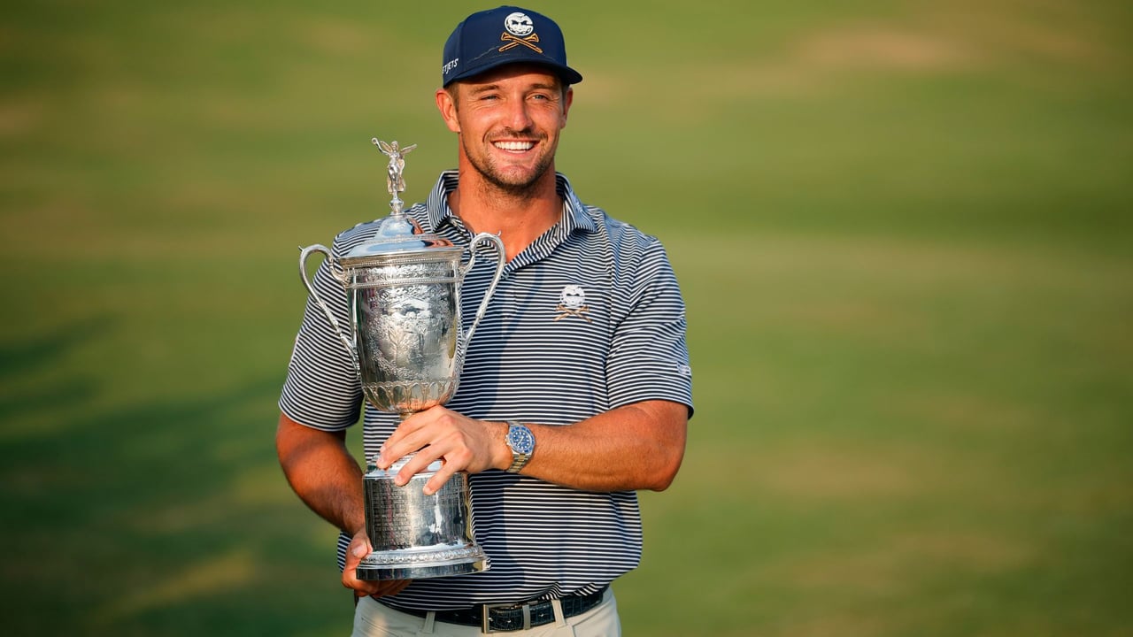 Bryson DeChambeau hat es nicht in den Olympiakader der USA geschafft und das trotz seines US Open Triumphs. (Quelle: Getty)
