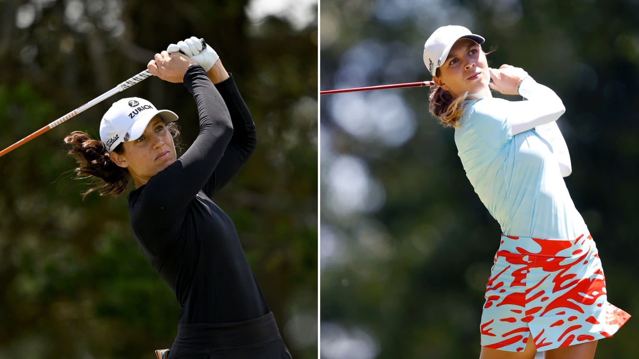Albane Valenzuela und Morgane Metraux spielen diese Woche auf der LPGA Tour. (Fotos: Getty) Albane Valenzuela und Morgane Metraux spielen diese Woche auf der LPGA Tour. (Fotos: Getty)