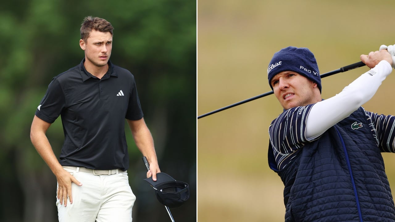 Ludvig Åberg steht an der Spitze des Leaderboardes der DP Word Tour—Yannik Paul ist auf T11. (Fotos: Getty) Ludvig Åberg steht an der Spitze des Leaderboardes der DP Word Tour—Yannik Paul ist auf T11. (Fotos: Getty)