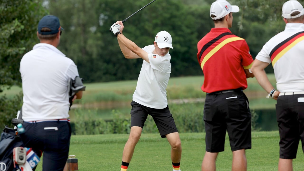 Das deutsche Team bei der European Boys Team Championship 2024. (Foto: GEPA-Pictures)