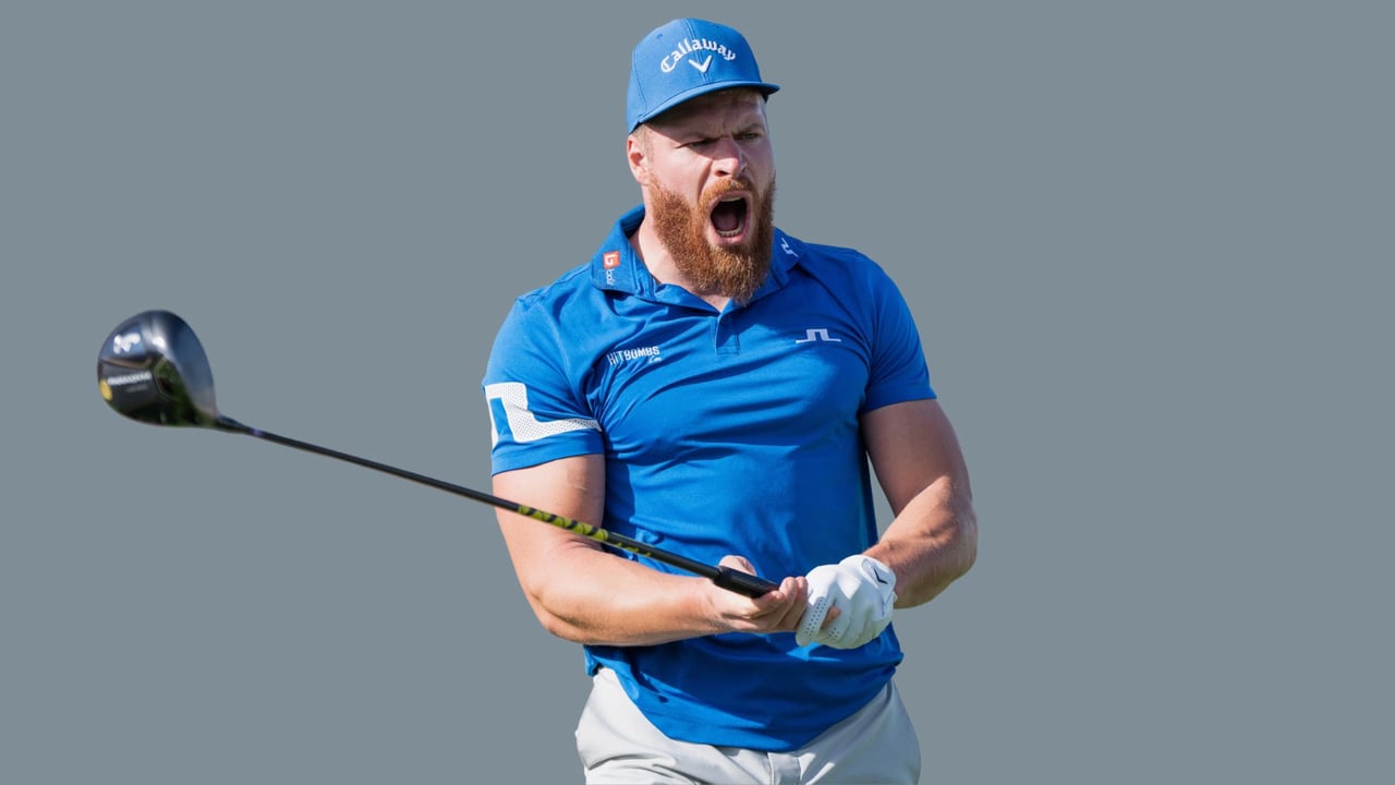 Long Drive Wettbewerb bei der BMW International Open mit Martin Borgmeier. (Quelle: BMW)