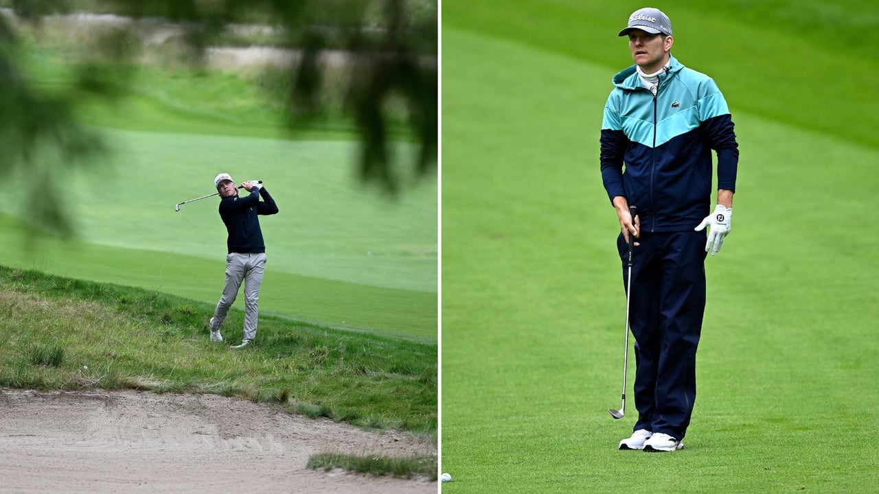 Die deutschen Spieler Maximilian Rottluff und Yannik Paul auf der DP World Tour Dänemark. (Fotos: Getty)