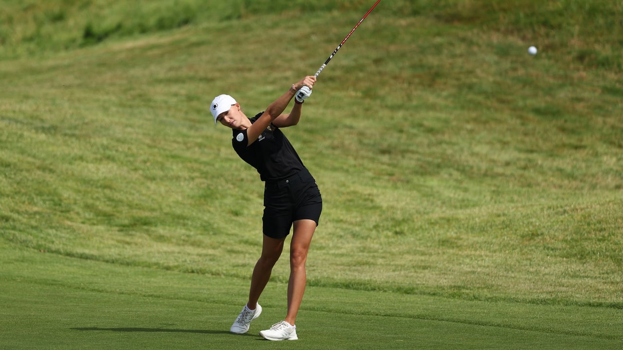 Alexandra Försterling auf der ersten Runde des Damen-Golfturniers bei Olympia 2024. (Foto: Getty) Alexandra Försterling auf der ersten Runde des Damen-Golfturniers bei Olympia 2024. (Foto: Getty)