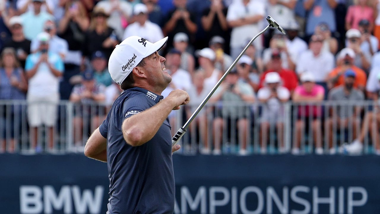 Keegan Bradley WITB: Der Ryder-Cup-Kapitän hat sich den Sieg bei der BMW Championship mit einem bunten Mix geholt. (Quelle: Getty) Keegan Bradley WITB: Der Ryder-Cup-Kapitän hat sich den Sieg bei der BMW Championship mit einem bunten Mix geholt. (Quelle: Getty)