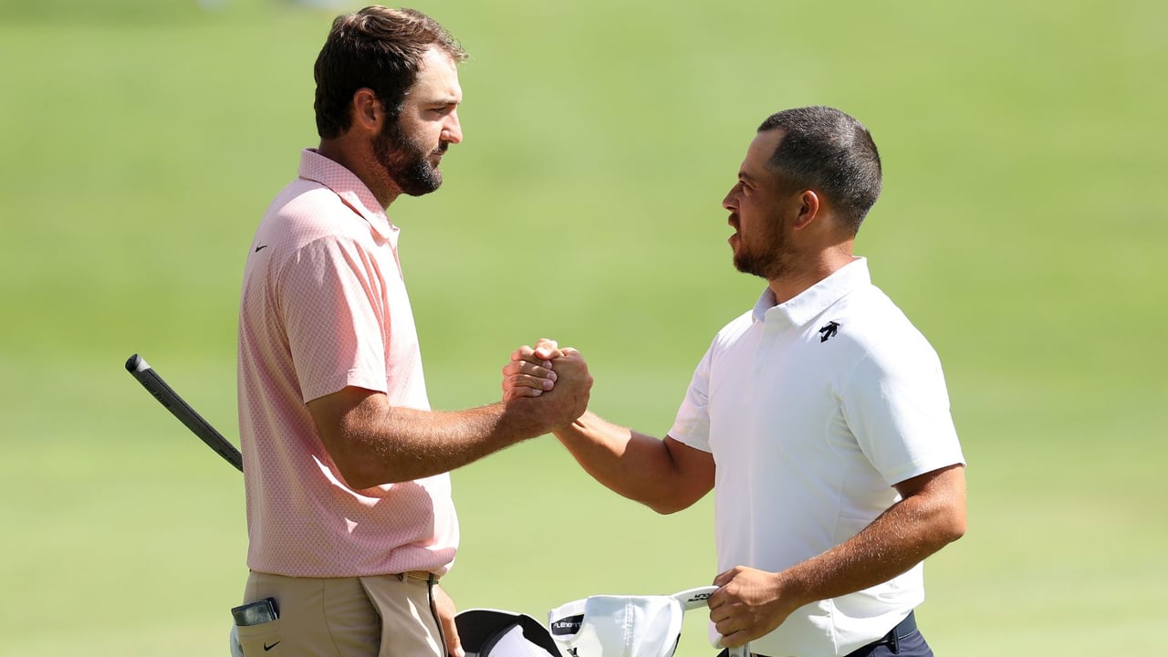Duell der Giganten: Scottie Scheffler und Xander Schauffele gelten als große Favoriten auf den Gesamtsieg der PGA Tour. (Quelle: Getty) Duell der Giganten: Scottie Scheffler und Xander Schauffele gelten als große Favoriten auf den Gesamtsieg der PGA Tour. (Quelle: Getty)