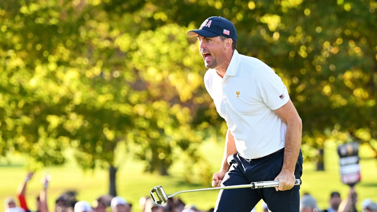 Team USA dominiert Tag 1 des Presidents Cup 2024. (Foto: Getty) Team USA dominiert Tag 1 des Presidents Cup 2024. (Foto: Getty)