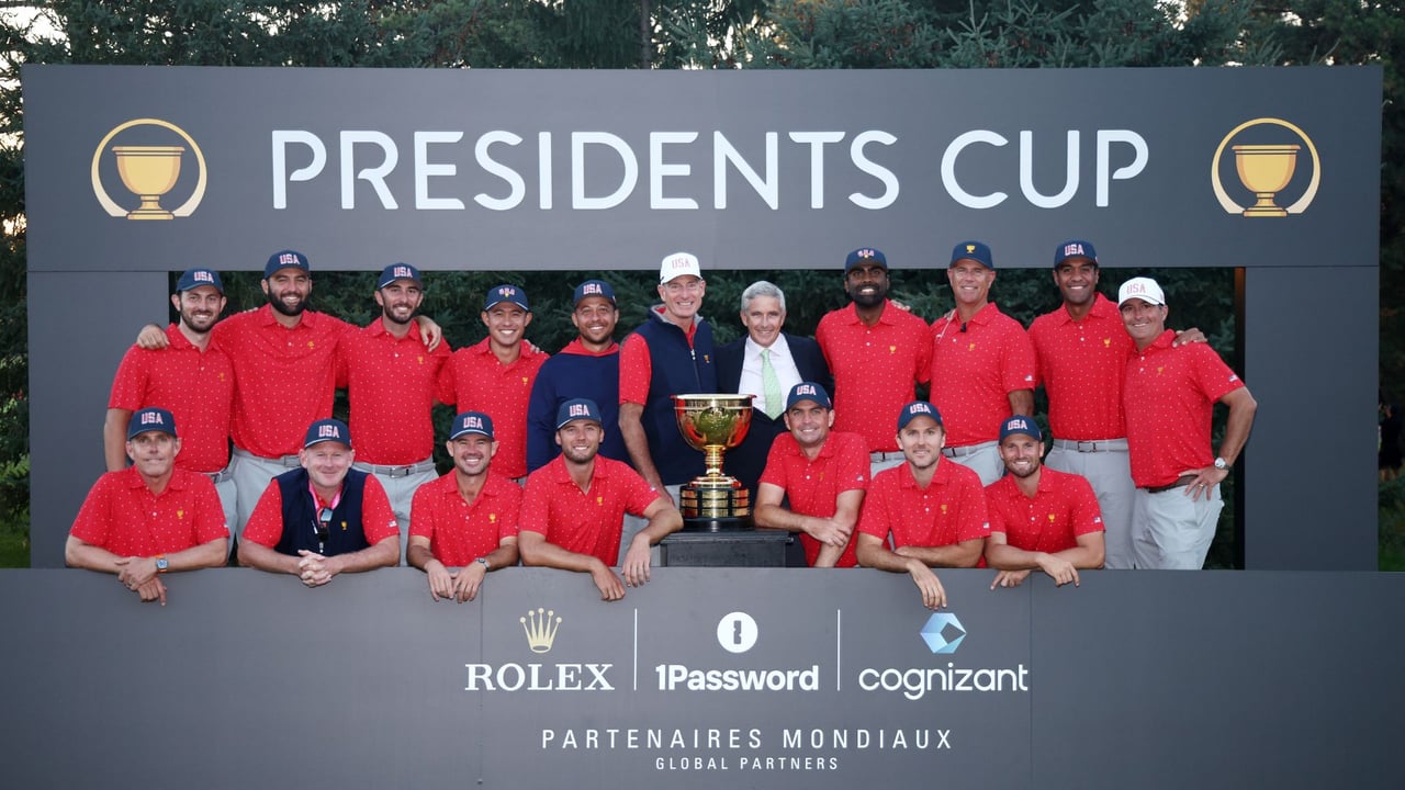 Das Team USA triumphierte beim Presidents Cup 2024. (Quelle: Getty) Das Team USA triumphierte beim Presidents Cup 2024. (Quelle: Getty)
