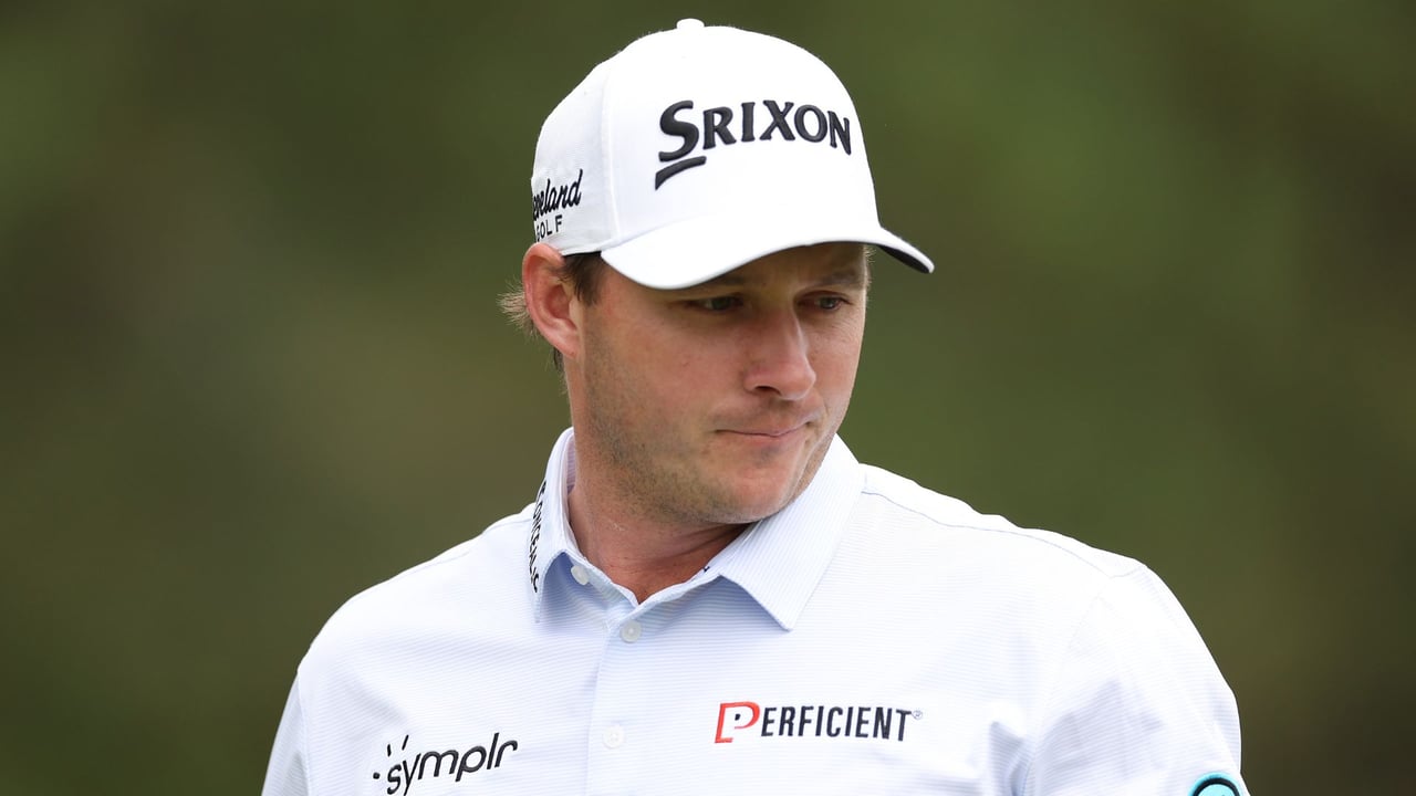 Sepp Straka im Interview bei der BMW PGA Championship 2024. (Foto: Getty) Sepp Straka im Interview bei der BMW PGA Championship 2024. (Foto: Getty)