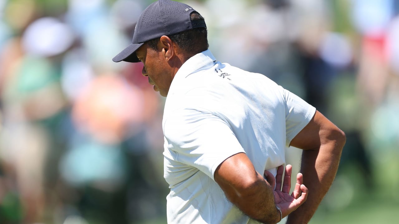 Tiger Woods plagten starke Rückenschmerzen. (Foto: Getty) Tiger Woods plagten starke Rückenschmerzen. (Foto: Getty)