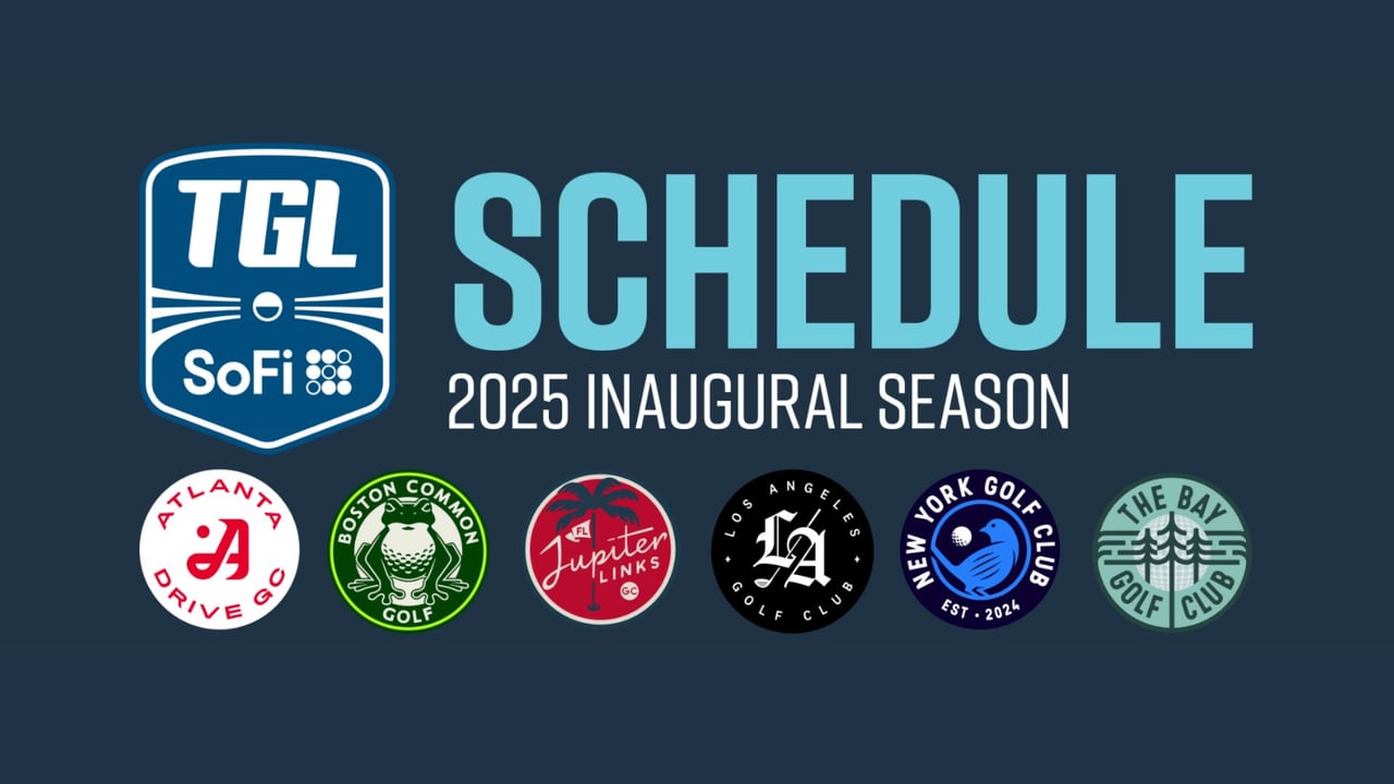 Der Spielplan der Tomorrow Golf League 2025 ist endlich veröffentlicht. (Quelle: TGL) Der Spielplan der Tomorrow Golf League 2025 ist endlich veröffentlicht. (Quelle: TGL)