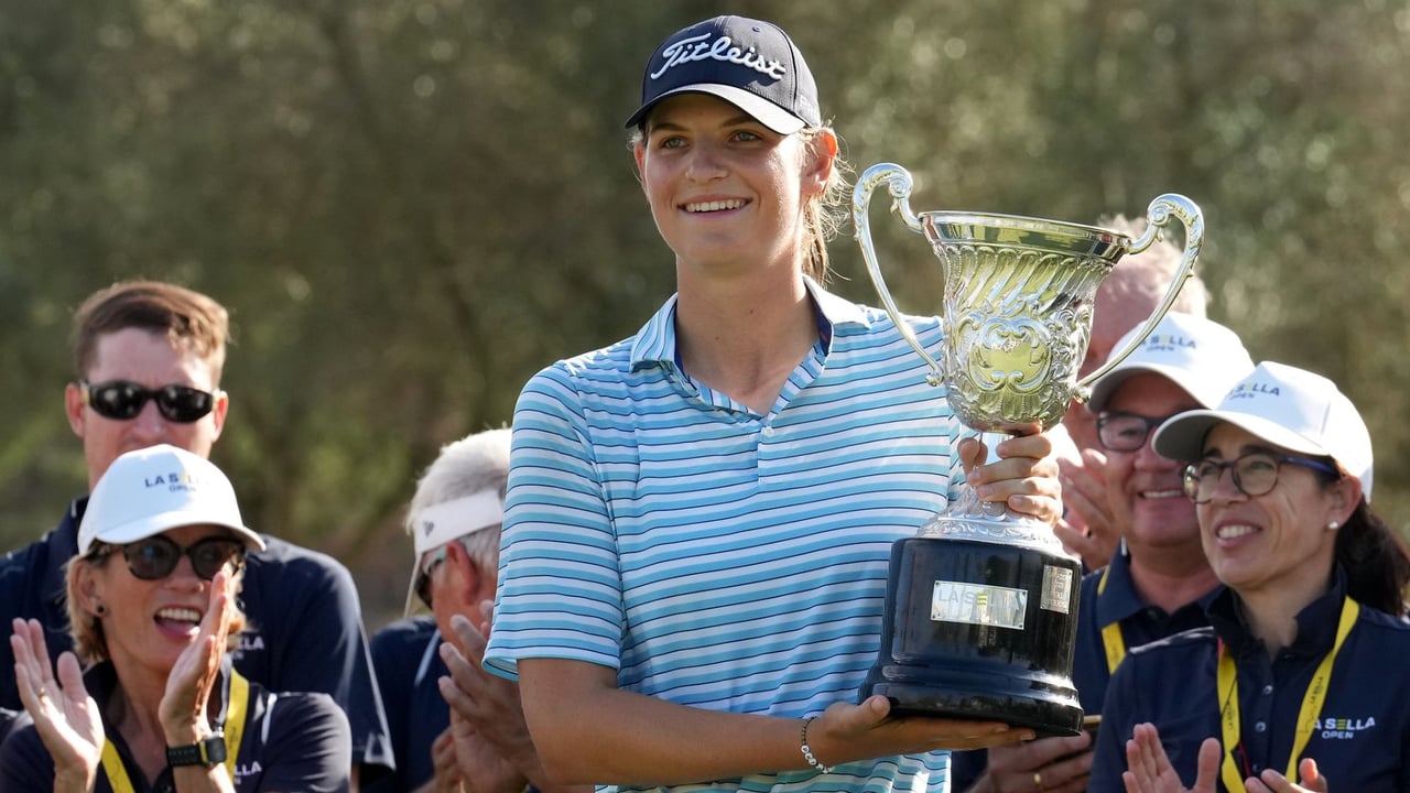 Helen Briem nach dem Triumph bei der La Sella Open 2024. (Foto: flickr/Ladies European Tour) Helen Briem nach dem Triumph bei der La Sella Open 2024. (Foto: flickr/Ladies European Tour)