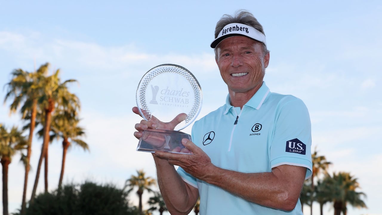 Bernhard Langer holt seinen 47. Sieg auf der Champions Tour. (Foto: Getty) Bernhard Langer holt seinen 47. Sieg auf der Champions Tour. (Foto: Getty)