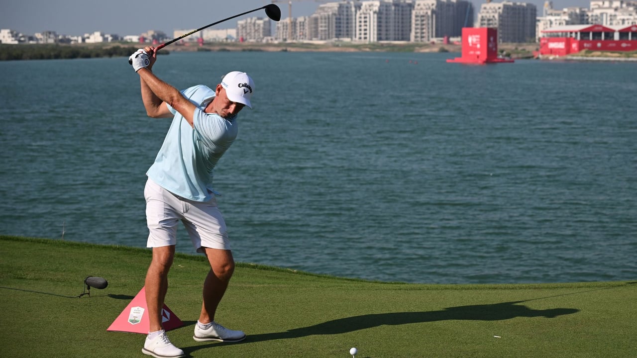 Marcel Siem auf dem 18. Abschlag bei der ersten Runde der Abu Dhabi HSBC Championship. (Quelle: Getty) Marcel Siem auf dem 18. Abschlag bei der ersten Runde der Abu Dhabi HSBC Championship. (Quelle: Getty)