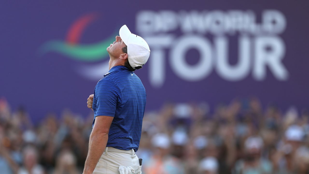 Rory McIlroy zeigt sich nach seinem Sieg emotional. (Foto: Getty) Rory McIlroy zeigt sich nach seinem Sieg emotional. (Foto: Getty)