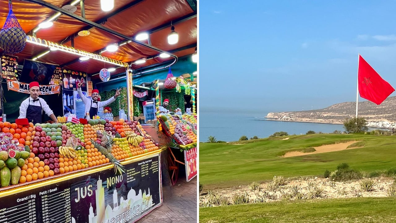 Kunstvoll gestaltete Obststände und abwechslungsreiche Golfplätze (Fotos: Jürgen Linnenbürger) Kunstvoll gestaltete Obststände und abwechslungsreiche Golfplätze (Fotos: Jürgen Linnenbürger)