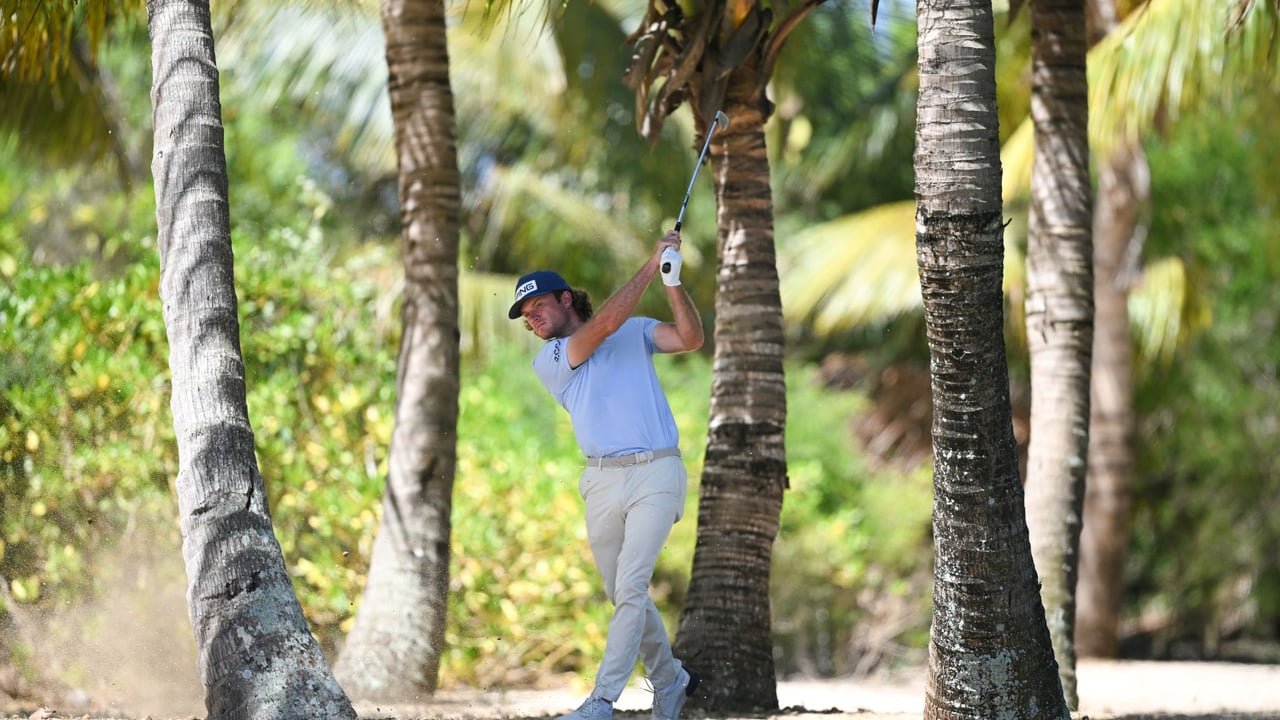 Freddy Schott während der dritten Runde der Mauritius Open auf der DP World Tour. (Quelle: Getty) Freddy Schott während der dritten Runde der Mauritius Open auf der DP World Tour. (Quelle: Getty)