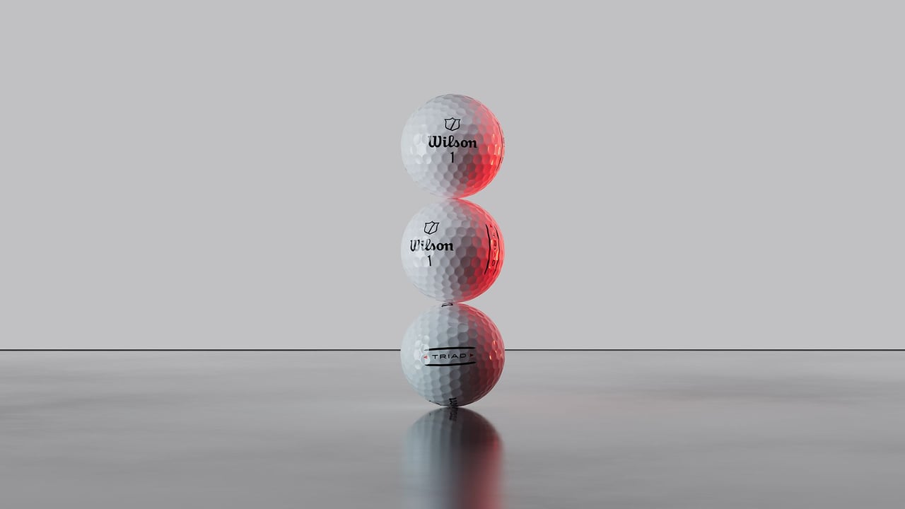 Der neue Triad Golfball von Wilson (Foto: Wilson). Der neue Triad Golfball von Wilson (Foto: Wilson).