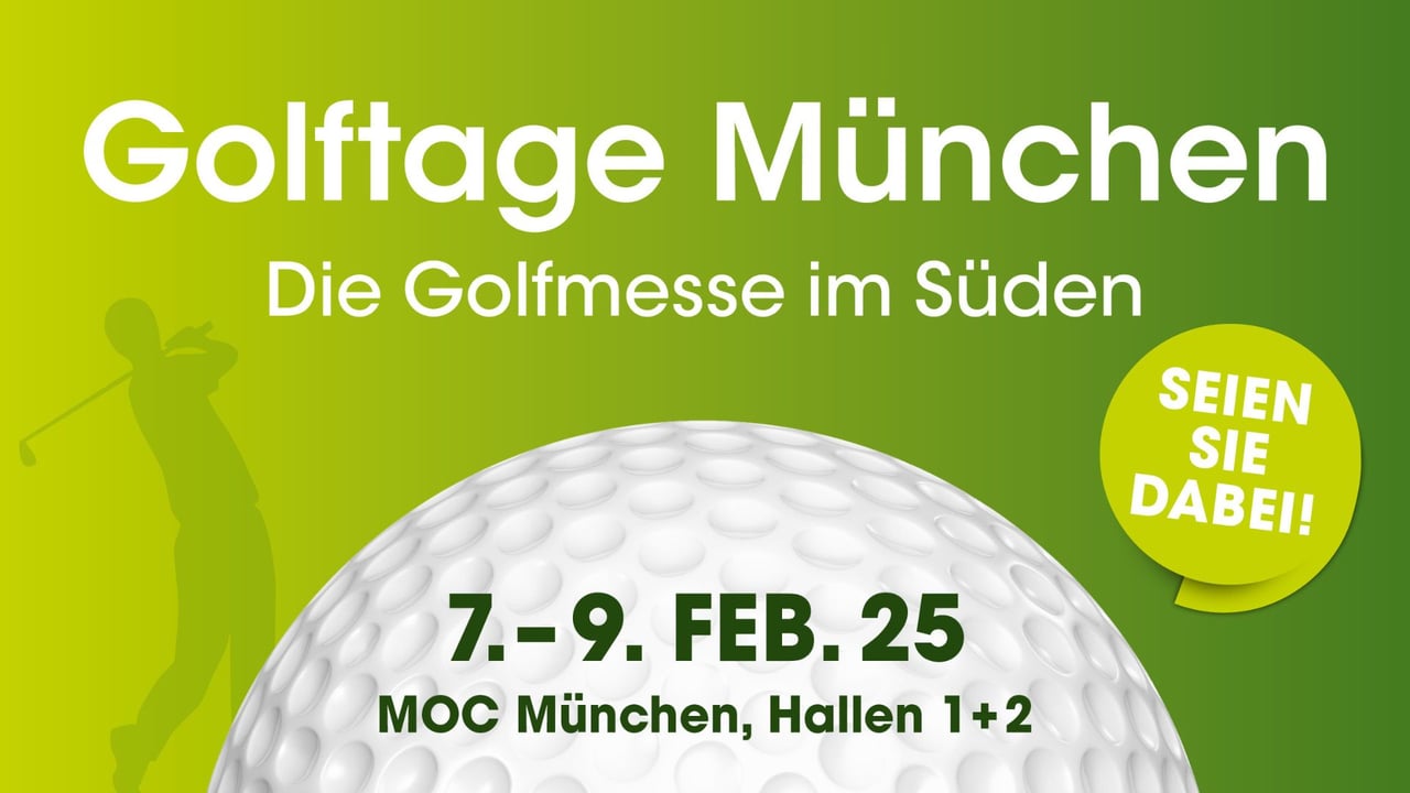 Die Golftage finden 2025 erneut in München statt. (Quelle: planetfair GmbH)