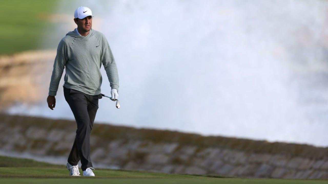 PGA Tour: Scottie Scheffler schlägt beim Pro-Am in Pebble Beach ab. (Foto: Getty) PGA Tour: Scottie Scheffler schlägt beim Pro-Am in Pebble Beach ab. (Foto: Getty)