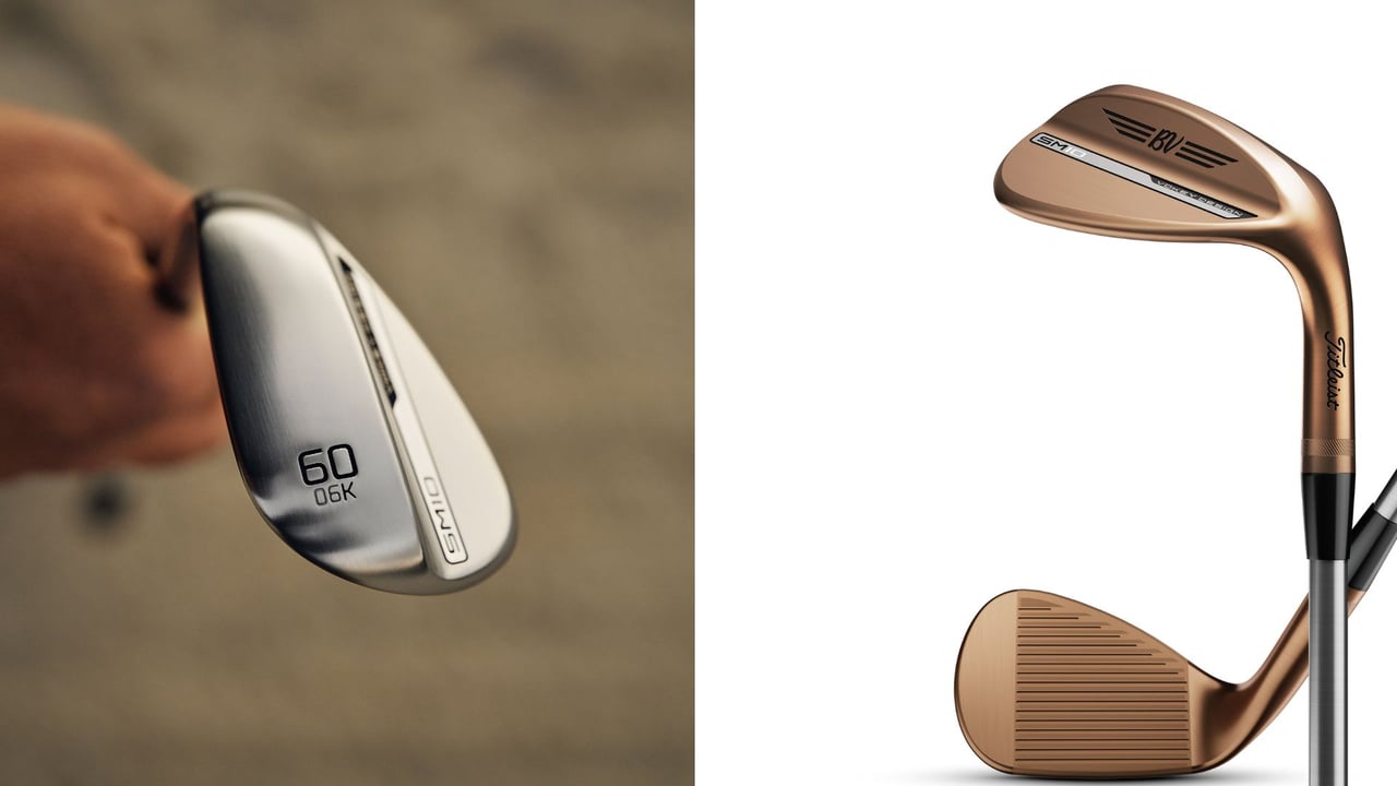 Die .06K Wedges und das limitierte Oil Can Finish ergänzen ab März 2025 die Vokey SM10-Linie. (Fotos: Titleist) Die .06K Wedges und das limitierte Oil Can Finish ergänzen ab März 2025 die Vokey SM10-Linie. (Fotos: Titleist)