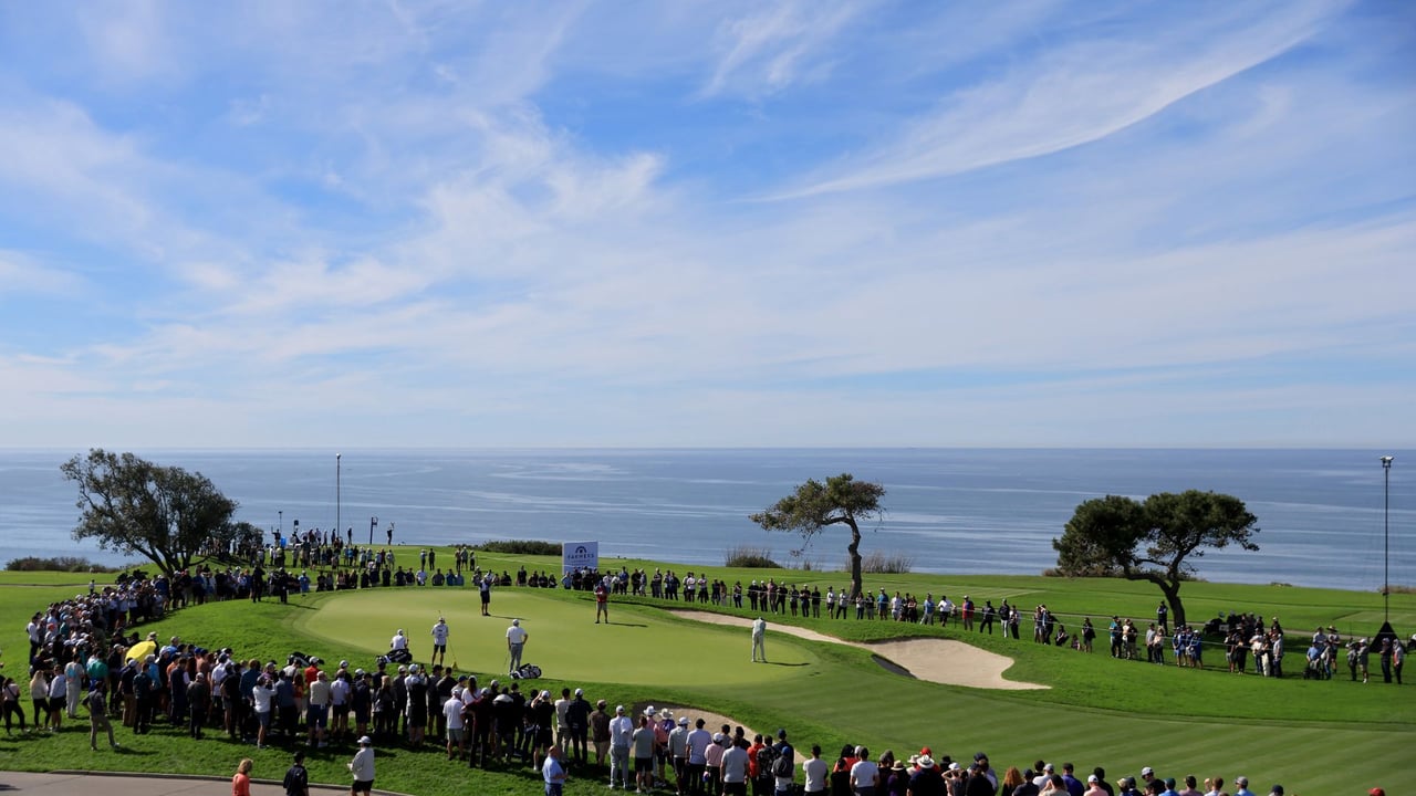 Der Golfplatz Torrey Pines liegt an der Pazifikküste. (Foto: Getty) Der Golfplatz Torrey Pines liegt an der Pazifikküste. (Foto: Getty)