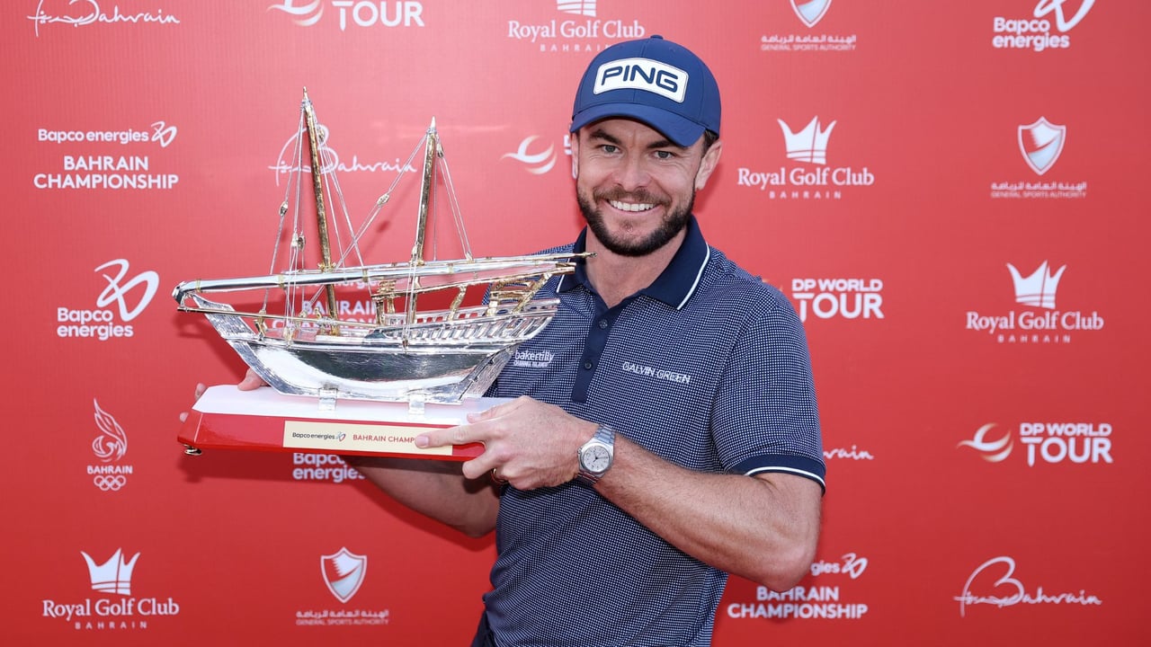 Laurie Canter holt sich seinen zweiten DP World Tour Titel in Bahrain. (Foto: Getty) Laurie Canter holt sich seinen zweiten DP World Tour Titel in Bahrain. (Foto: Getty)
