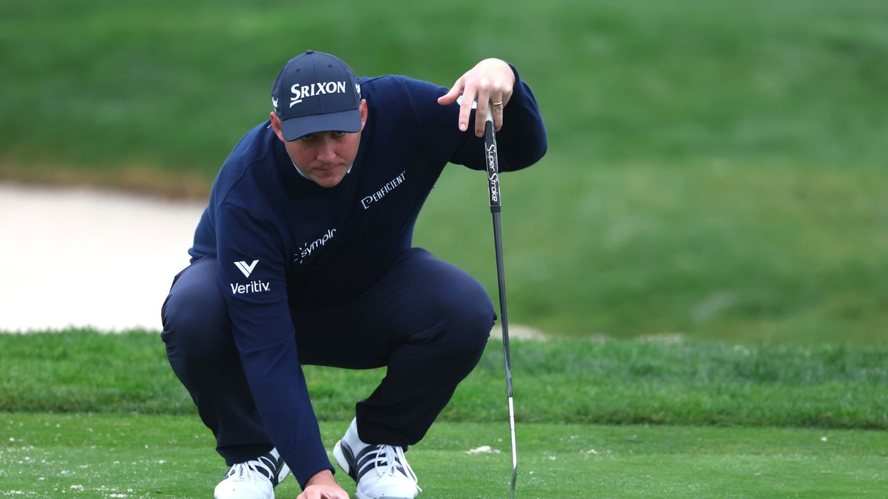 Sepp Straka beim AT&T Pebble Beach Pro-Am.(Quelle: Getty)