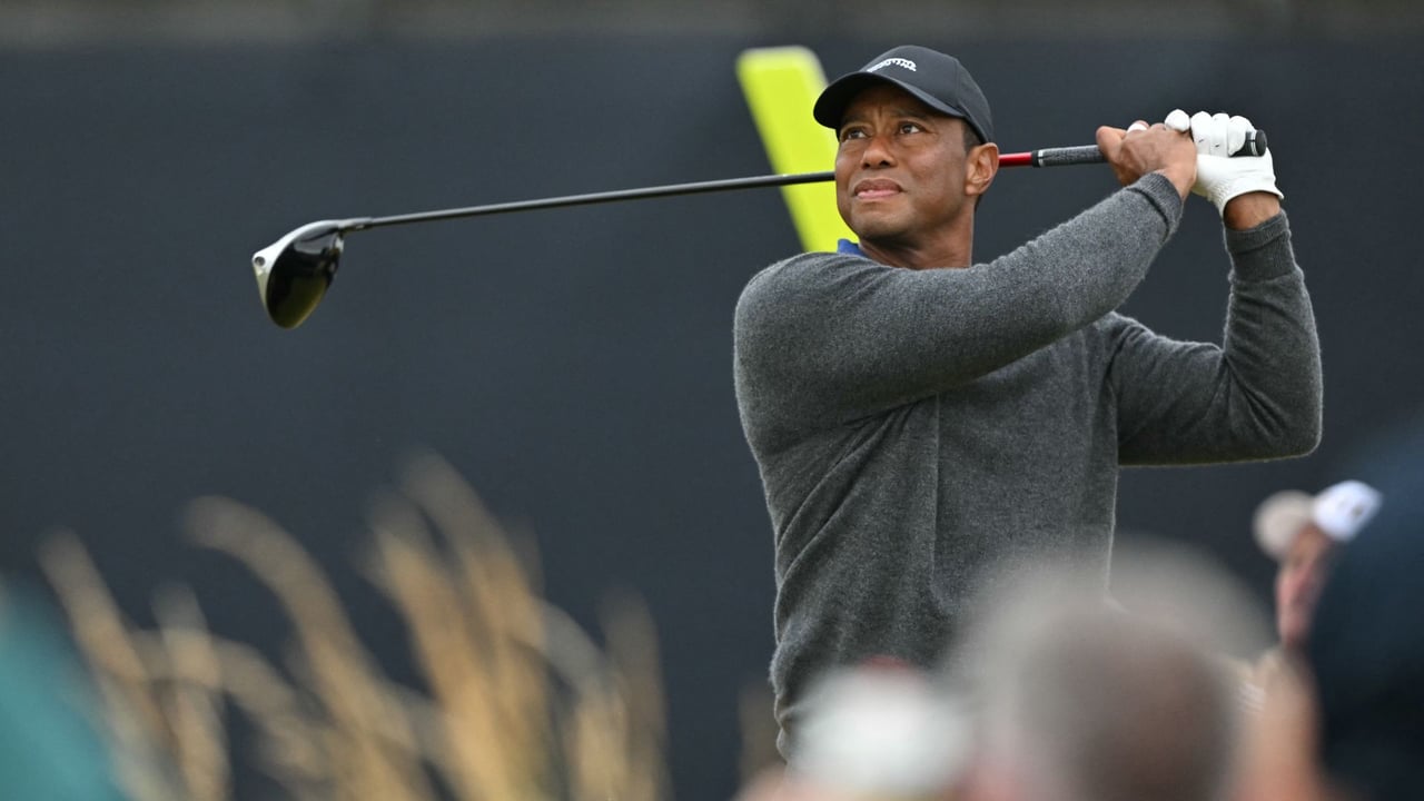 Tiger Woods gibt Trainingstipps zur Draw-Flugkurve beim Driver. (Foto: Getty) Tiger Woods gibt Trainingstipps zur Draw-Flugkurve beim Driver. (Foto: Getty)