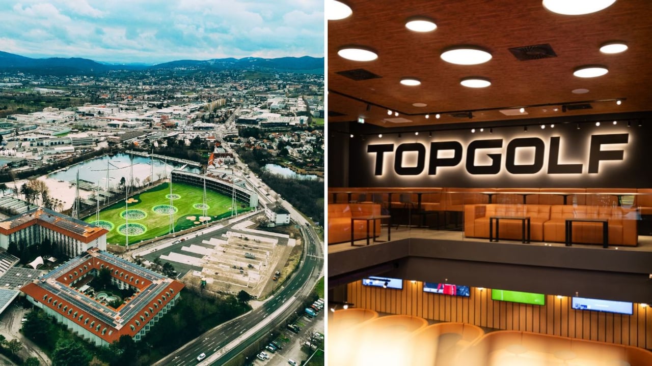 Die neue Topgolf-Anlage in Wien. (Foto: Topgolf) Die neue Topgolf-Anlage in Wien. (Foto: Topgolf)