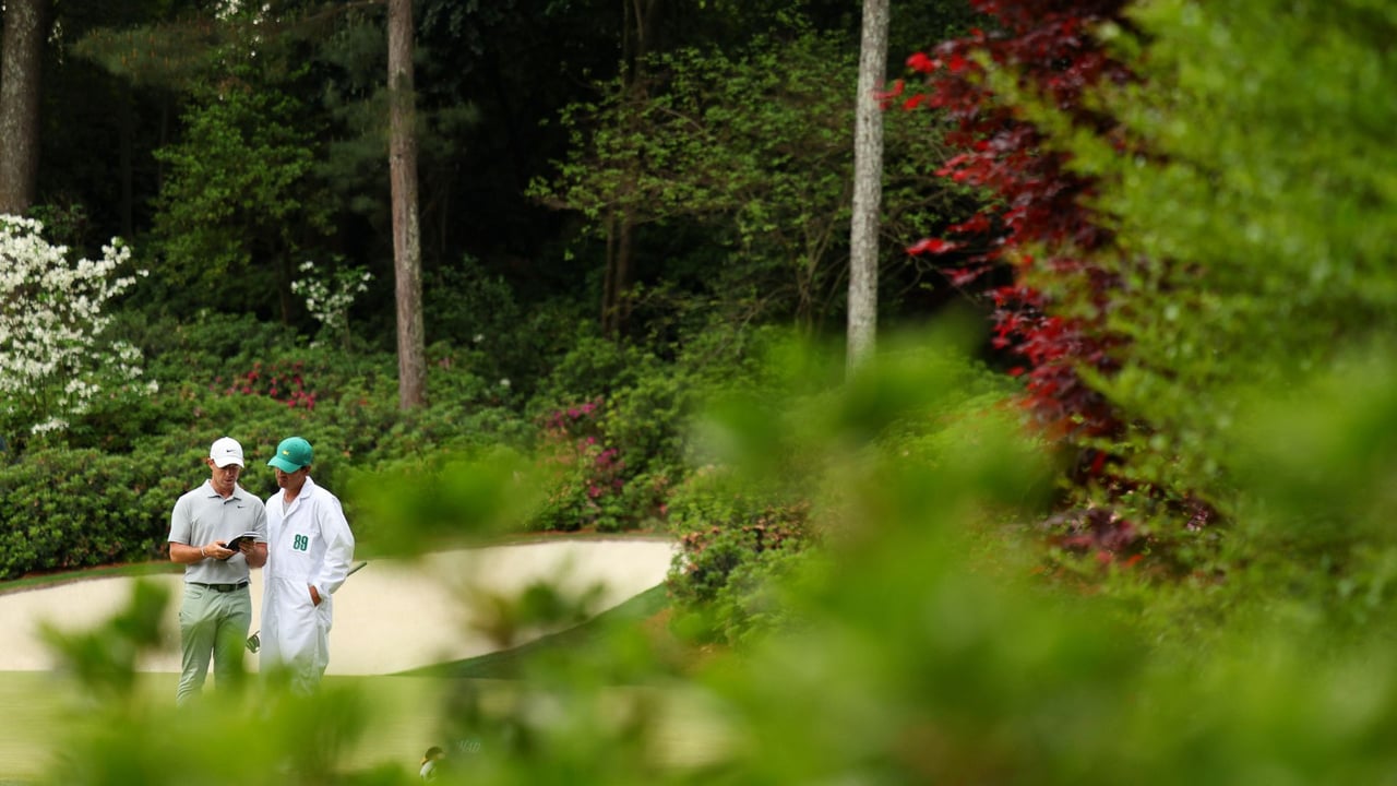 Rory McIlroy im Augusta National beim US Masters. (Foto: Getty) Rory McIlroy im Augusta National beim US Masters. (Foto: Getty)