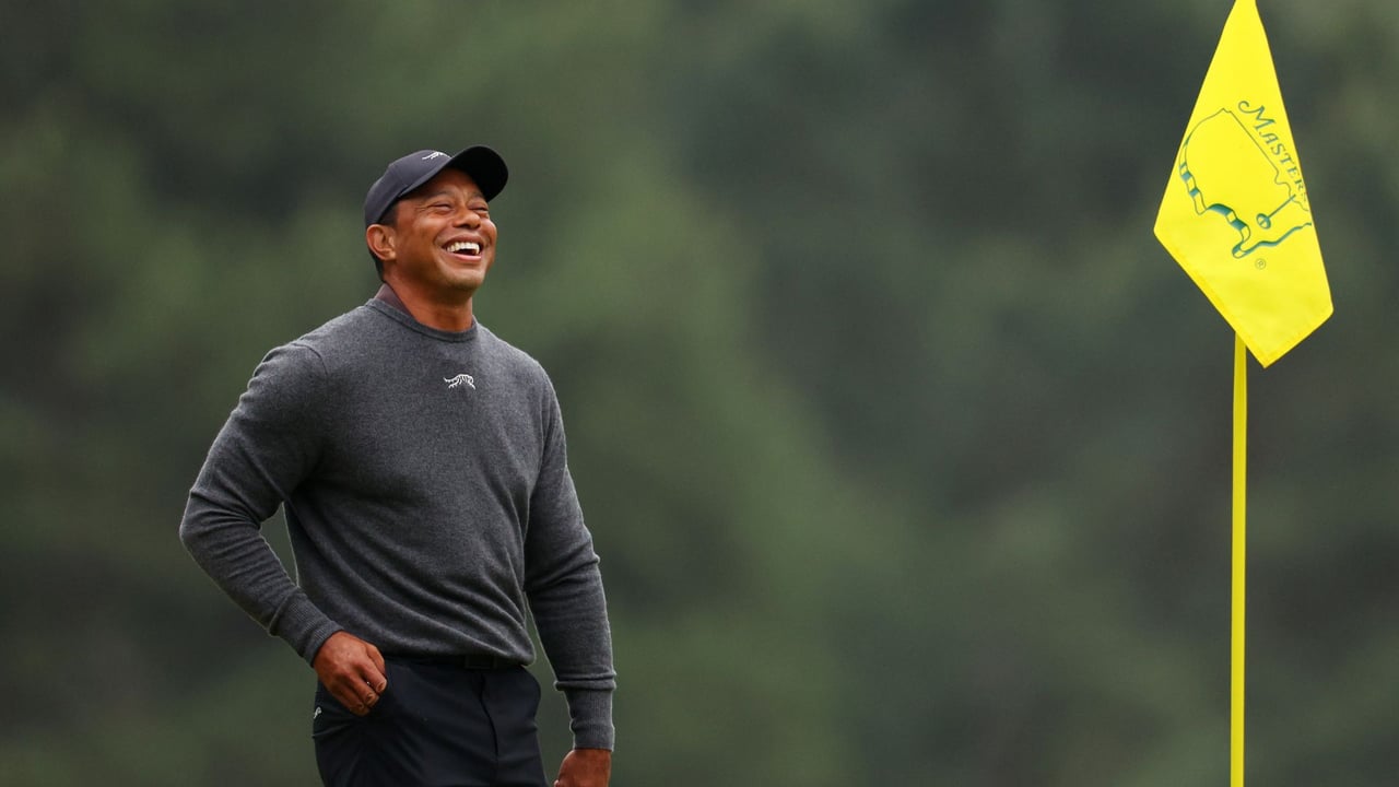 Tiger Woods hat nicht nur am 1. April ein Grinsen im Gesicht (Foto: Getty) Tiger Woods hat nicht nur am 1. April ein Grinsen im Gesicht (Foto: Getty)