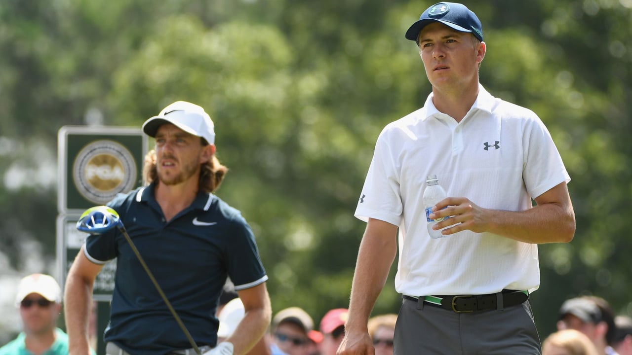 Jordan Spieth und Tommy Fleetwood spielen sich bei der PGA Tour Valero Texas Open für das Masters ein. (Foto: Getty) Jordan Spieth und Tommy Fleetwood spielen sich bei der PGA Tour Valero Texas Open für das Masters ein. (Foto: Getty)